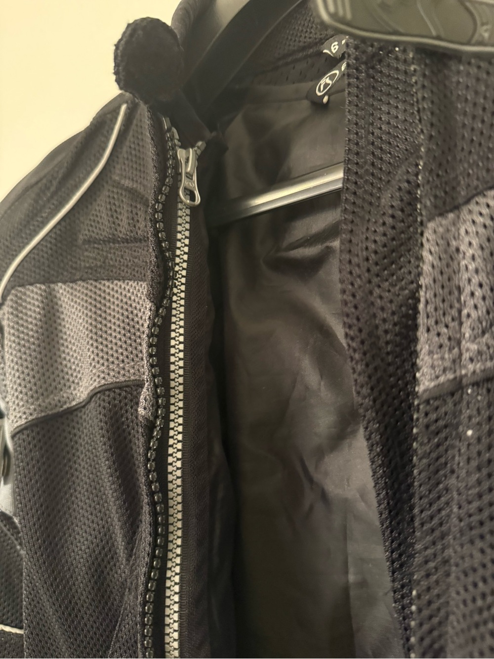 Women's Black and Gray Mesh Performance Jacket - Picture 12 of 16